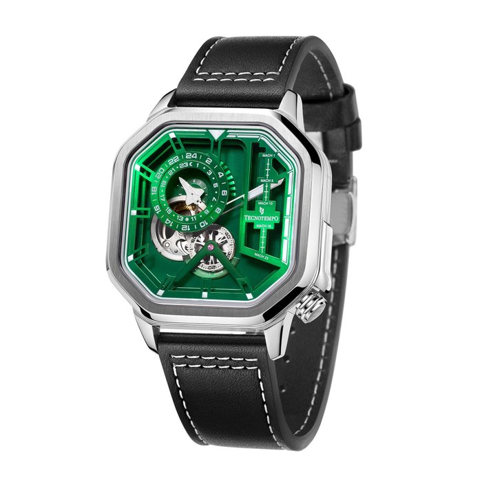 Tecnotempo® - "Dynamic Shuttle" Automatic Engine - - TT.SH.GR (green) - Hombre - 2011 - actualidad