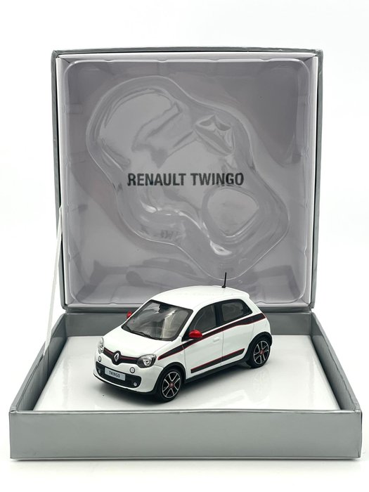 Norev 1:43 - 1 - Voiture miniature - Renault Twingo Blanc- seria