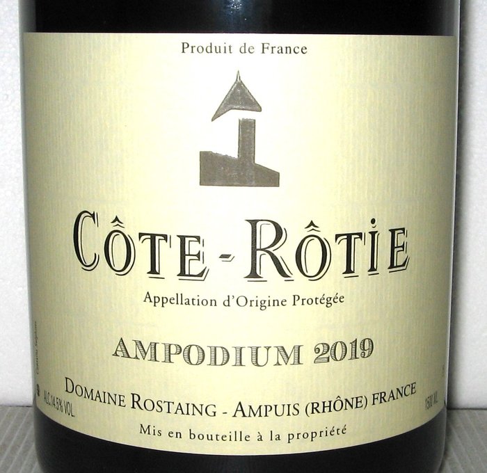 2019 Côte-Rôtie "Ampodium" -  Domaine Rostaing - Rhône - 1 Magnum (1,5l)