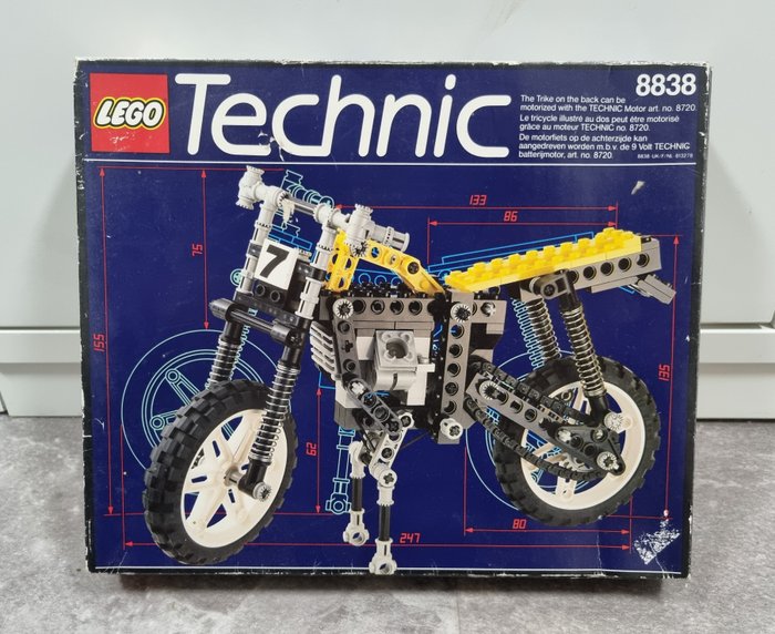Lego - Technic - 8838 - Moto Shock Cycle - 1990-1999 - Paesi Bassi