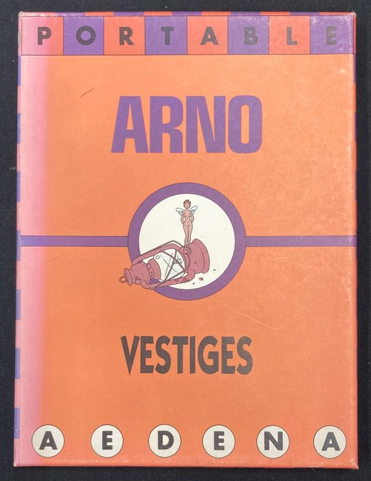 Portfolio Portable Aedena - Arno - Vestiges - 650 ex N°/Signé - (1986)