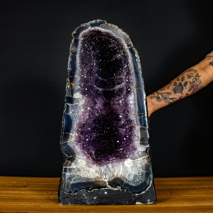 天然 AAA++ 紫水晶晶簇 乌拉圭德鲁兹人- 24776.94 g