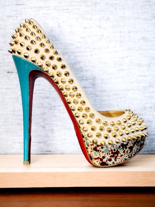 Christian Louboutin - High Top - Spikes - Sneakers - Size: - Catawiki