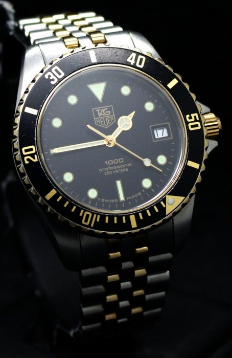 TAG Heuer - 1000 Professional 200M - "NO RESERVE PRICE" - 980.020B - Άνδρες - 1990-1999