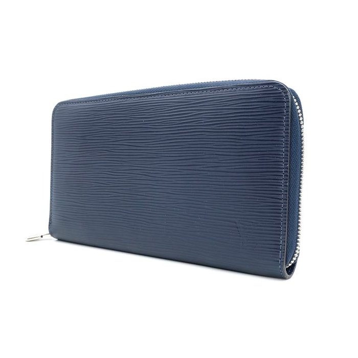 Louis Vuitton Navy Blue Epi Leather Card Holder