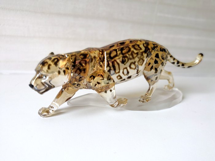 Figurin - Stefanie Nederegger - Swarovski - Jaguar - 1096796 - Boxed - Kristall