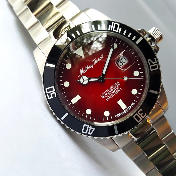 Mathey-Tissot - Swiss Automatic - Limited Edition - Red Sea Diver - Άνδρες - Νέος