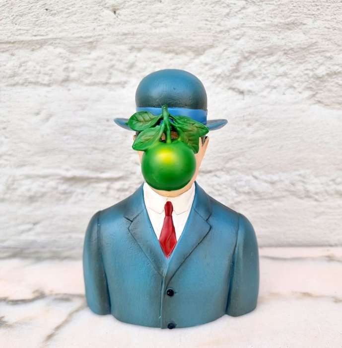 René Magritte - 玩具人偶 - De Mensenzoon - 树脂/聚酯