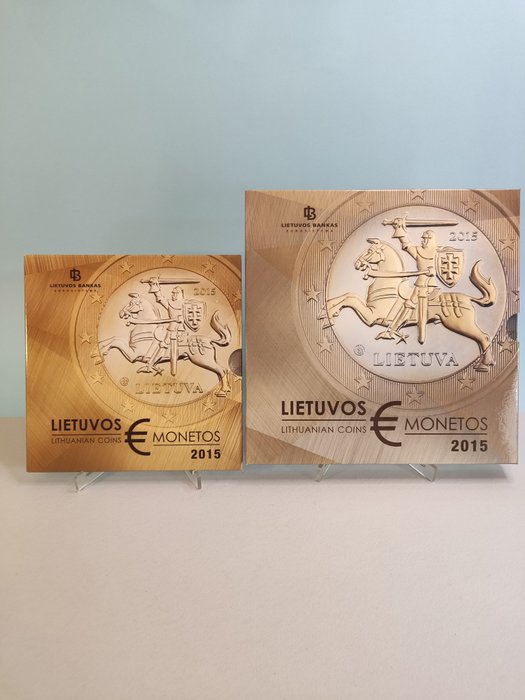 Litouwen. Year Set (FDC) 2015 BU+BE (2 set)  (Zonder Minimumprijs)