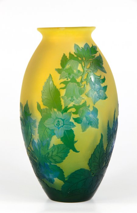 Emile Gallé, Établissements Gallé - Vase  - Glass
