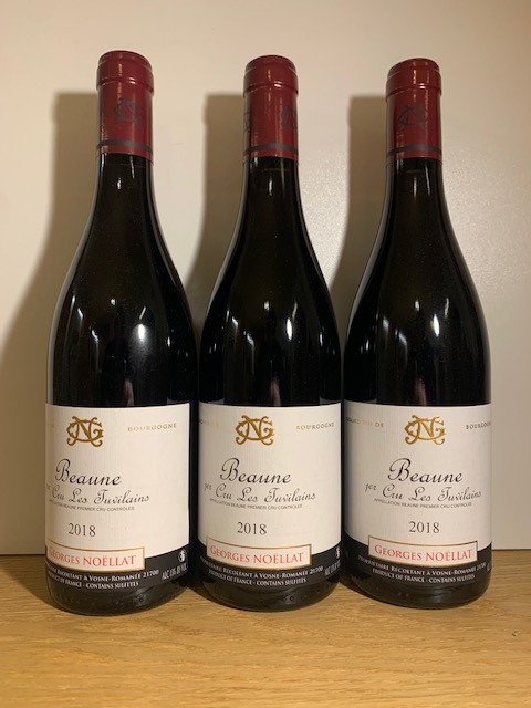 2018 Beaune 1° Cru "Les Tuvilains" - Domaine Georges Noëllat - 伯恩丘 - 3 Bottles (0.75L)