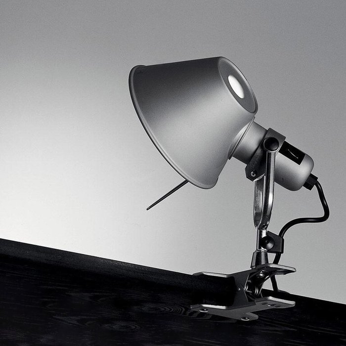 Artemide Michele De Lucchi - Skrivbordslampa - Pinza - Aluminium, Stål
