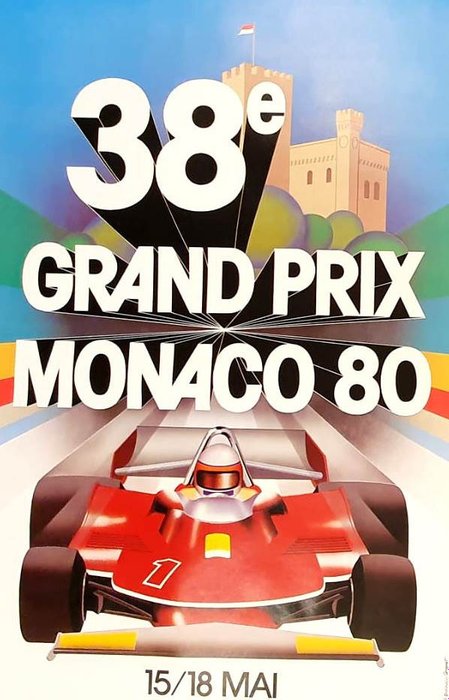 Michael Turner - Monaco 38e Grand Prix Automobile 1980