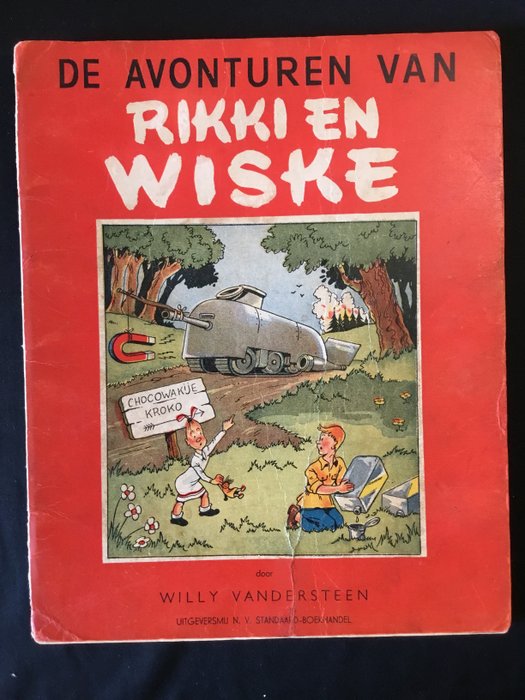 Rikki en Wiske – De avonturen van Rikki en Wiske – Geniet – Eerste druk – (1946)