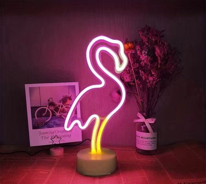 Fenicottero (Flamingo) - Lamppu - Pleksilasi