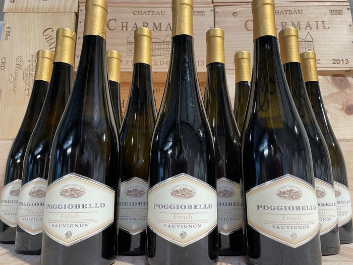 2019 Poggiobello Friuli Sauvignon - 佛里烏利-威尼斯朱利亞 - 12 瓶 (0.75L)