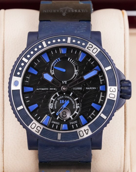 Ulysse Nardin - Maxi Marine Diver Blue Sea Limited Edition - 263-97LE-3C - Homme - 2011-aujourd'hui