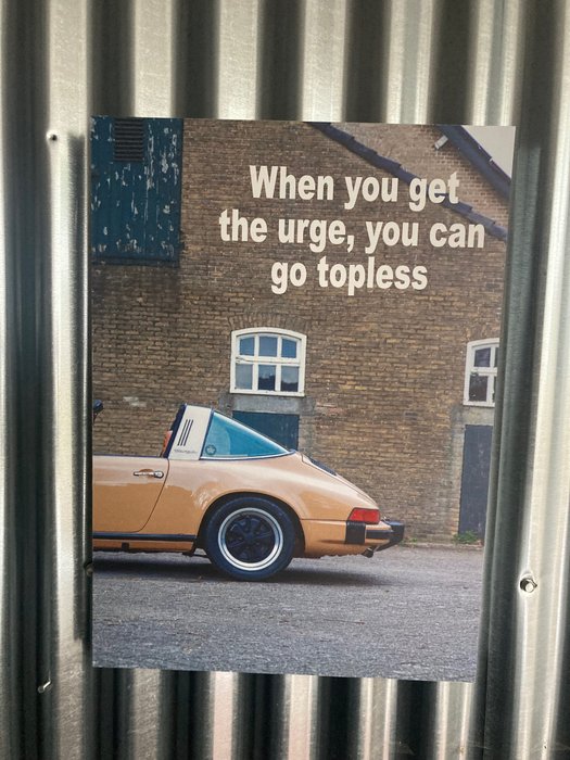 Poster - Porsche - 911 Targa