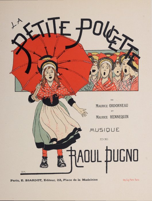 Boutet De Monvel (1851-1913) - Les Maîtres de l’Affiche : La Petite Poucette