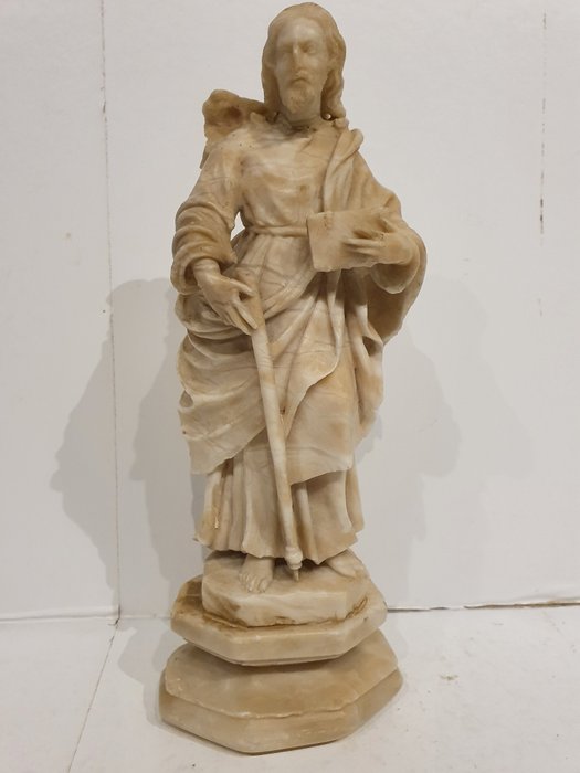 Scultura, Cristo risorto (?) - Marmo o alabastro - XVIII secolo