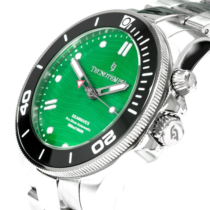 Tecnotempo® - "NO RESERVE PRICE" - Pro Diver Automatic 500M "SEAWAVES" - TT.500A.SWRGR - 男士 - 2011至今