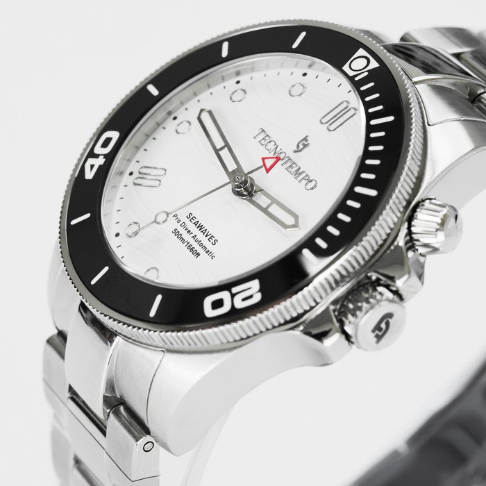 Tecnotempo® - Pro Diver Automatic 500M WR - "SEAWAVES" Limited Edition - TT.500A.SWRW - 男士 - 2011至今