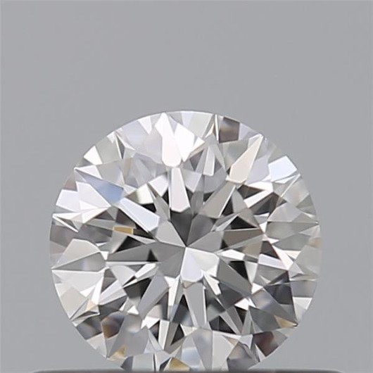 1 pcs Diamant – 0.50 ct – Briljant – D (kleurloos) – IF (intern zuiver)