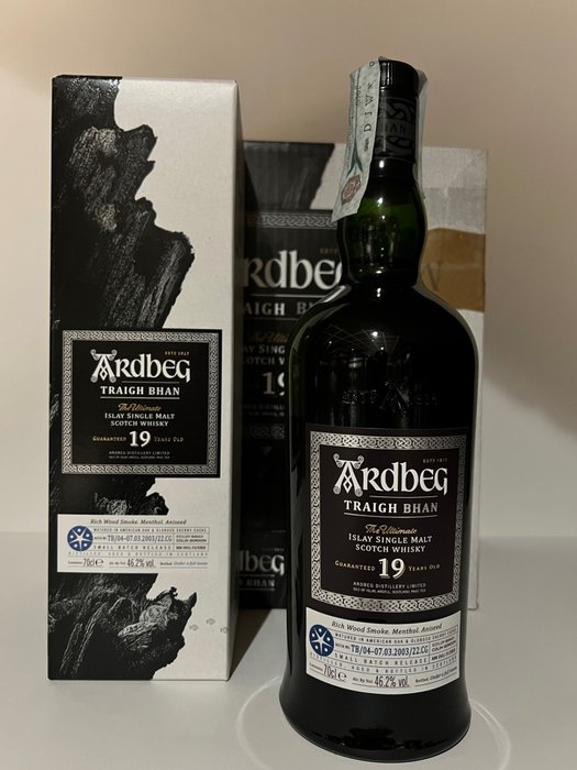 Ardbeg 19 years old - Traigh Bhan Batch no. 4 - Original bottling  - 70cl