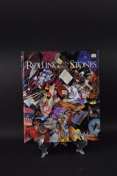 The Rolling Stones related - Rolling with the Stones - Book - Signed by Bill Wyman + 3 more - Book