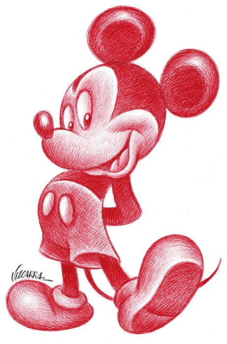 Disney Mickey Mouse - Cartoon Drawing Lesson | Malane Newman-saigonsouth.com.vn