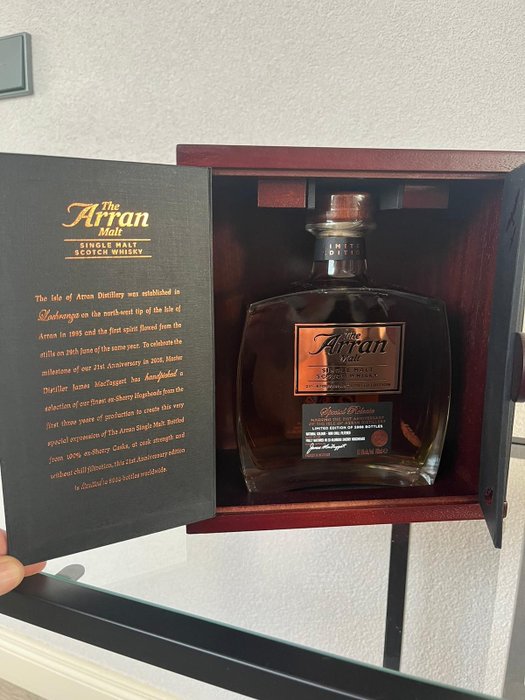 Arran – 21st Anniversary – Original bottling  – 700ml