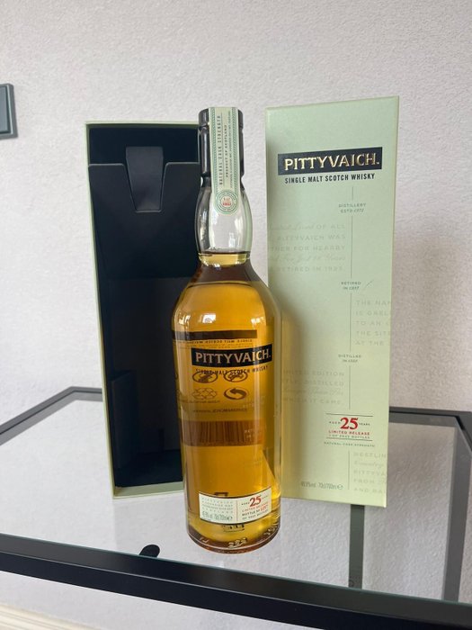 Pittyvaich 25 years old - Original bottling  - 70厘升