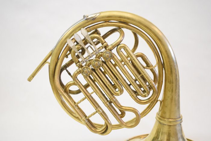 Rampone e Cazzani Milano - Professional double horn - Corno francese - Italia - 1940
