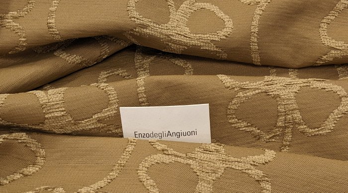 	 Pregiata Ciniglia d'arredo by Enzo Degli Angiuoni - 550 x 145 cm - - Tekstil