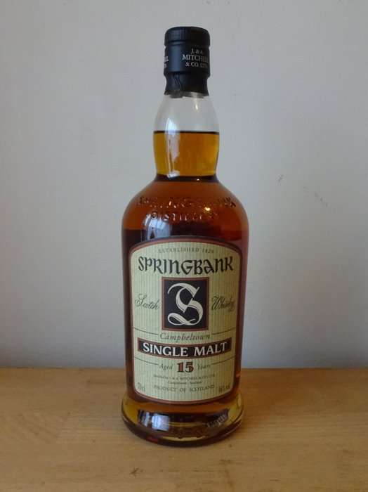 Springbank 15 years old – Original bottling – b. Jaren 2000 – 70cl
