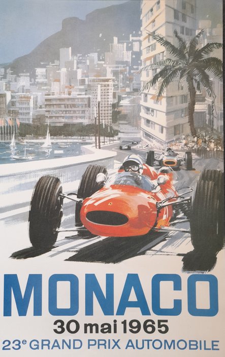michel turner - Grand Prix Monaco 30 mai 1965