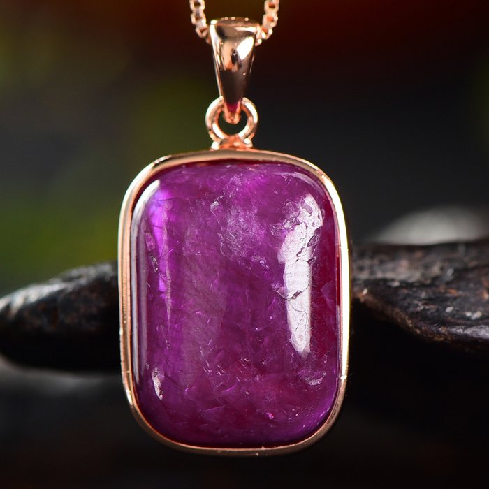 無底價 - 天然紅寶石 - 非常稀有且獨特 - 頂級顏色和品質 - 7.937 g