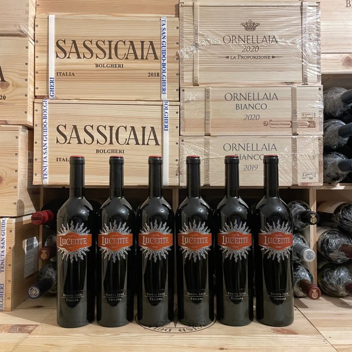 2021 Frescobaldi Tenuta Luce, Lucente - Super Tuscans - 6 Bottles (0.75L)