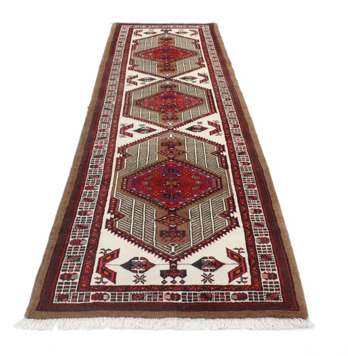 Persian carpet Ardebil made of real wool - Rug - 350 cm - 100 cm