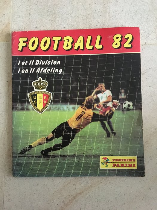 Panini - Football 82 Belgium - Album completo