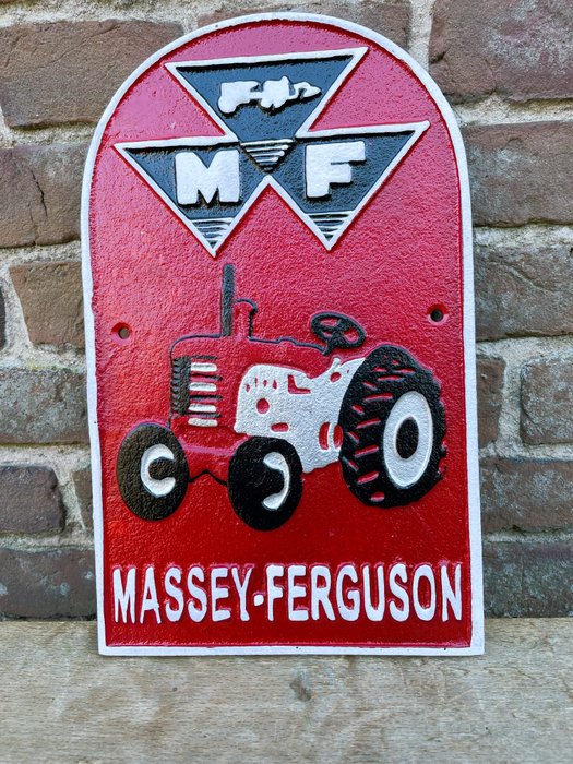 Massey-Ferguson - Tractoren - Reclamebord - IJzer (gegoten/gesmeed)