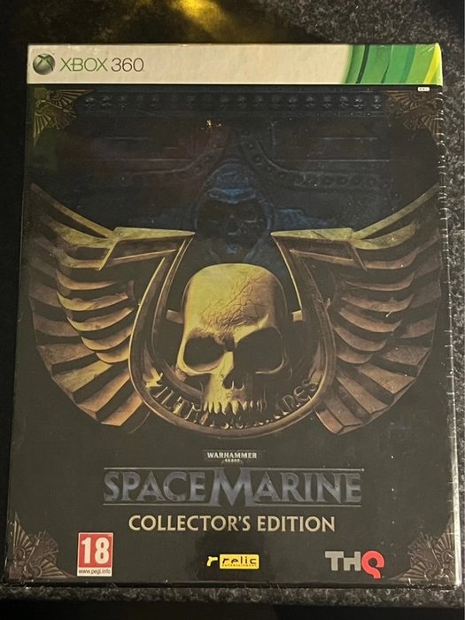 Microsoft - Warhammer 40k Space Marine Collectors Edition Sealed Xbox 360 game - Βιντεοπαιχνίδια (1) - Σφραγισμένο στην αρχική του συσκευασία