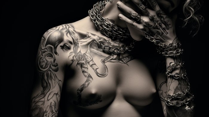 Eric Lespinasse - #25 - Black & White Tattoo