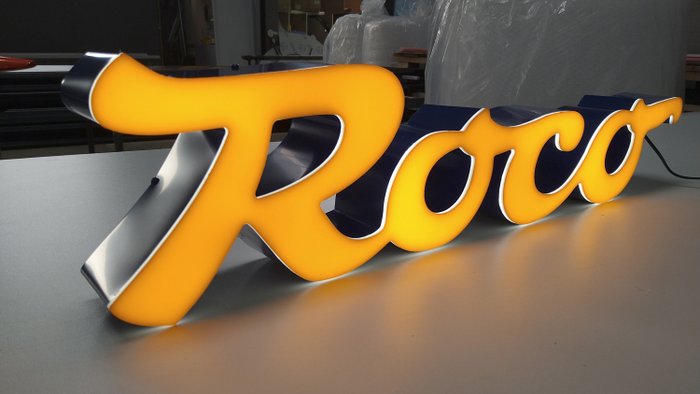 Roco 1 : 1 - 遥控／变轨 - 空间 3D 灯箱 LED - 包括 12 V 电源适配器，CNC 生产