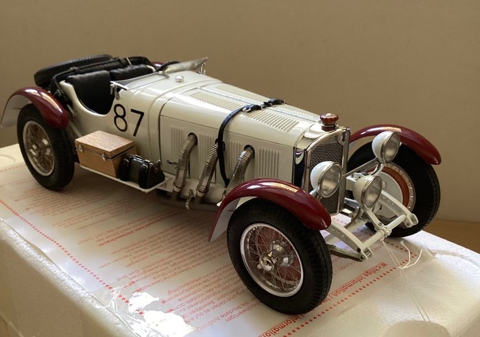 CMC - 1:18 - Mercedes - Benz SSKL. #87# - Sieger bei der Mille Miglia 1931.
