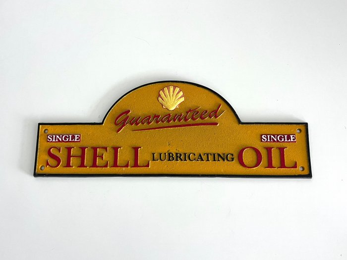 Shell - Schild - Metall