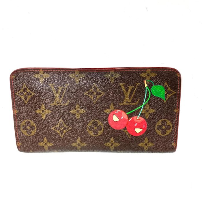 Louis Vuitton Wallet Brown Cherry