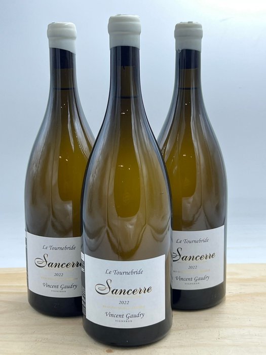 2022 Sancerre - Vincent Gaudry "Tournebride" - 松賽爾 - 3 馬格南瓶 (1.5L)