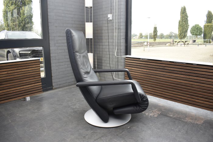 de Sede - George Appelthauser - 扶手椅子 (1) - Evolo - multi-functie elektrisch draai relax - 皮革