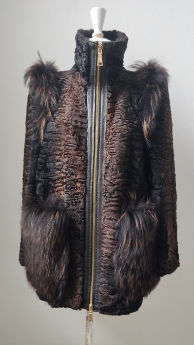 Artisan Furrier - Astrakhan, Fur Coat - Made in: Italy